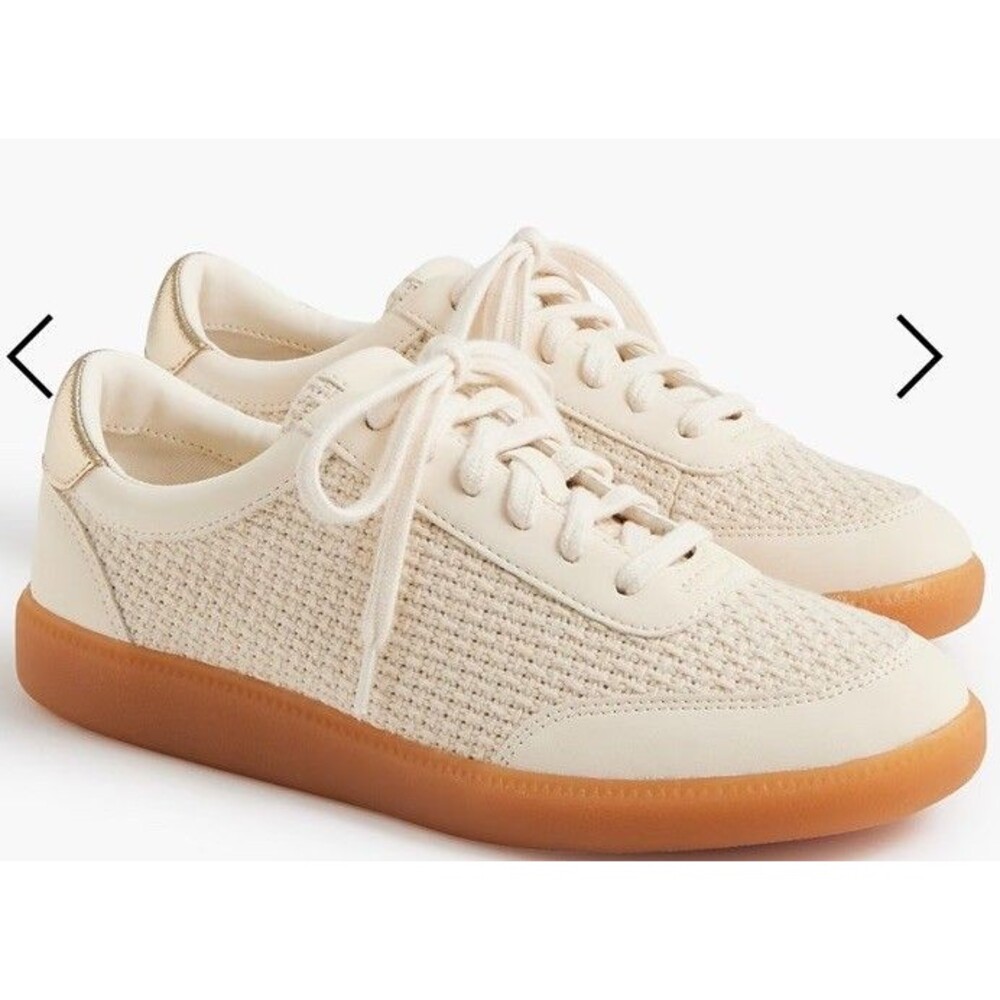 New Crochet city sneakers Shoes Women Sz 12 M Style CR273 Ivory